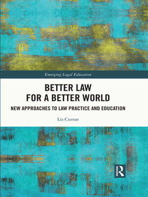 cover image of Better Law for a Better World